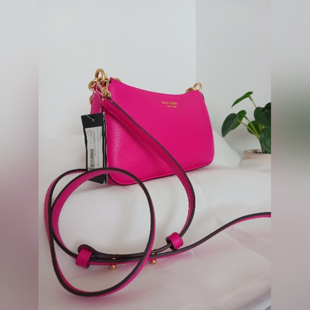 NWT Kate Spade New York - Jolie Small Leather Convertible Crossbody Bag